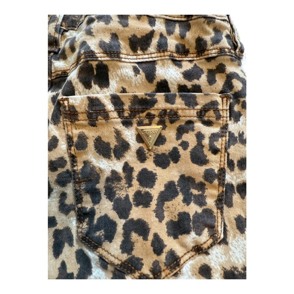 Guess | Women’s Animal Print Skinny Leg Jeans - Size 26 - Picture 6 of 13